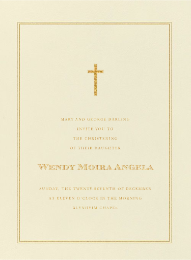 Chartres - First Communion Invitation by Paperless Post