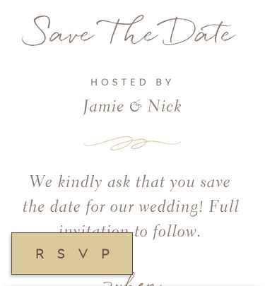 Wedding Save The Dates Send Online Instantly Track Opens