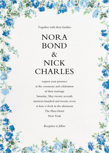 Elizabeth Daylight (Invitation) - Wedding Invitation by Liberty