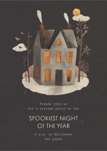 Haunted Homestead - Invitation by Merrilee Liddiard