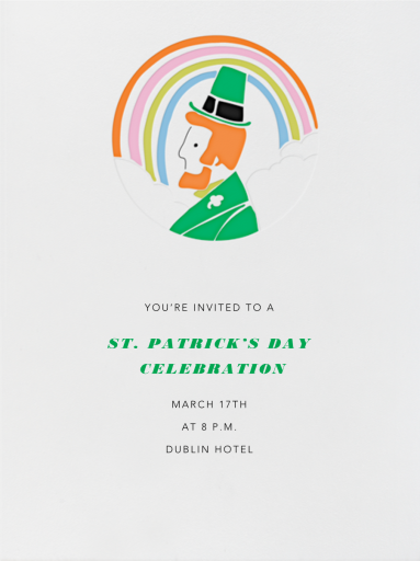 Leprechaun - Invitation by Paperless Post