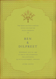 Abhitha - Indian Wedding Invitation by Anita Dongre