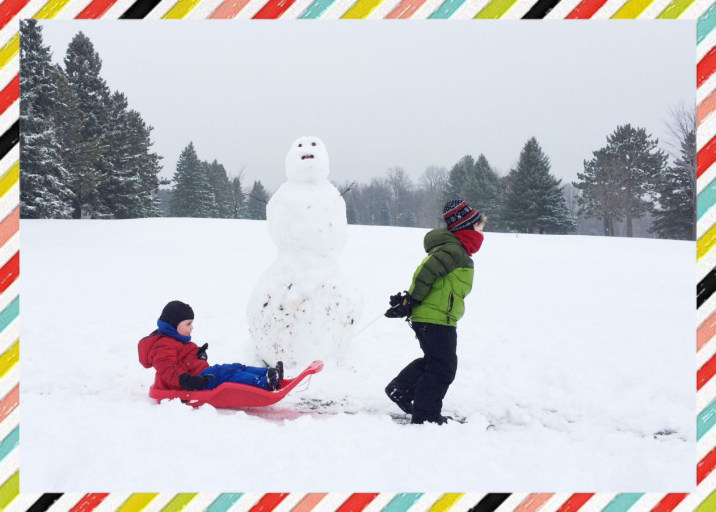 Fido's Knotted Stocking - Holiday Card by Mr. Boddington's Studio