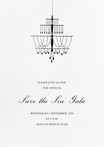 Murano - Gala Invitation by Paperless Post