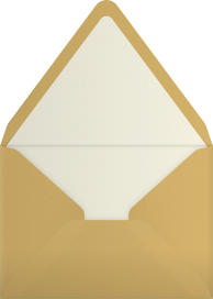 Classic Modern Text Invitation Envelope