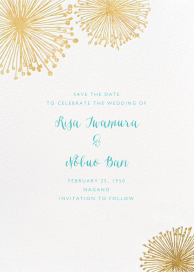 Dandelion (Save the Date) by Paperless Post