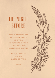 Wild Meadows - Rehearsal Dinner Invitation by Paperless Post