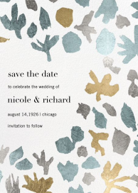 Awry - Save the Date by Kelly Wearstler