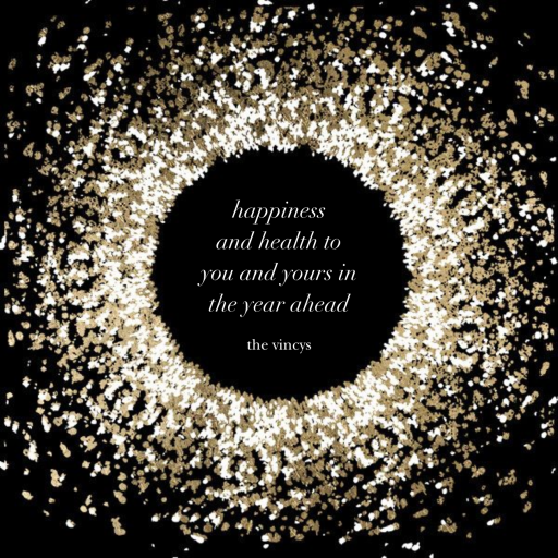 Frosted Photo - New Year's Card by Kelly Wearstler - Back