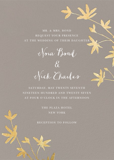 Oliver Park II - Wedding Invitation by kate spade new york