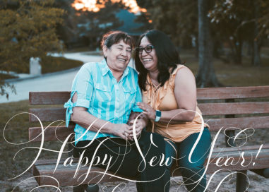 Happy New Year - Greeting Card by Bernard Maisner