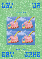 let eat us cake 10:00 PM NOV 7TH
