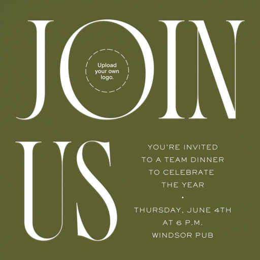 Central Idea - Business Dinner Invitation by Paperless Post