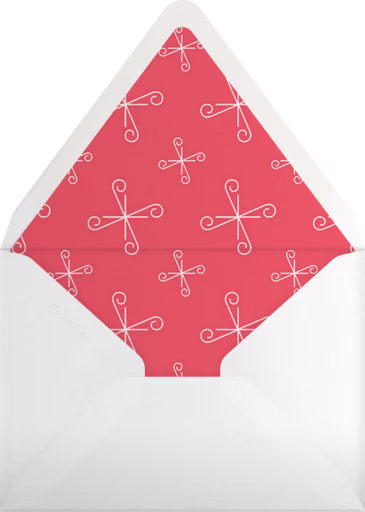 Jingle, Jingle - Paperless Post Envelope