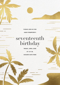 Moon Lagoon - Birthday Invitation by Paperless Post