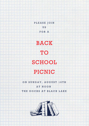 Graph Paper - Get-Together Invitation by Paperless Post