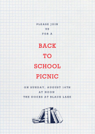 Graph Paper - Get-Together Invitation by Paperless Post