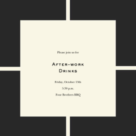 Deco - Happy Hour Invitation by Paperless Post