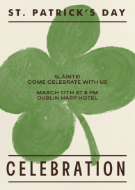 Shamrock Green by Paperless Post