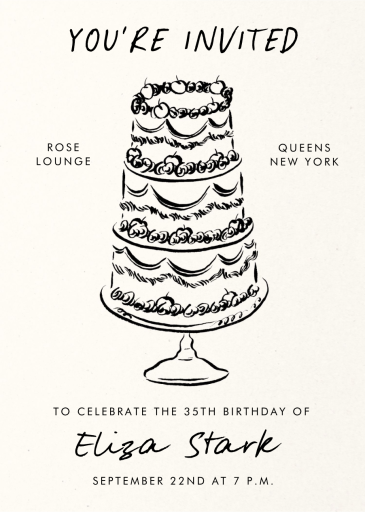 Vintage Confection - Invitation by Paperless Post