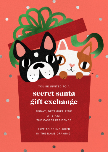 Twofur - Holiday Party Invitation by Paperless Post