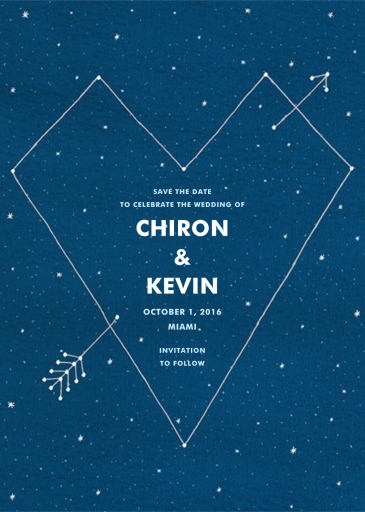 Constellations (Save the Date) - Save the Date by Paperless Post