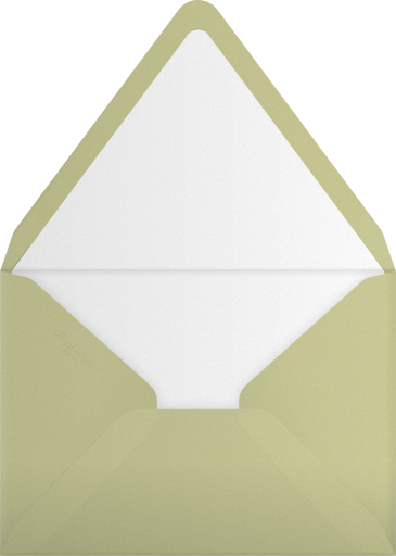 Ticking Stripes - Paperless Post Envelope