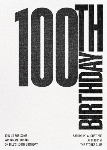 Biggie - Birthday Invitation by Paperless Post