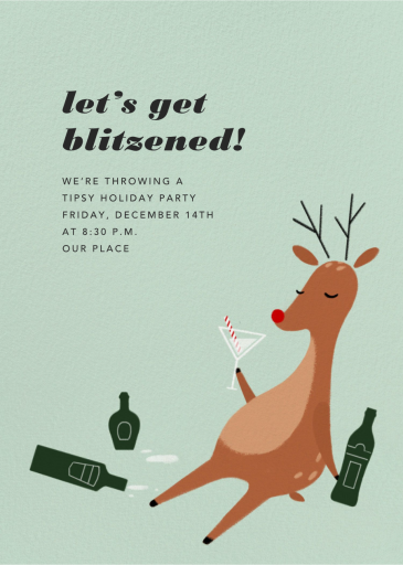 Rudy's Day Off - Christmas Party Invitation by Paperless Post