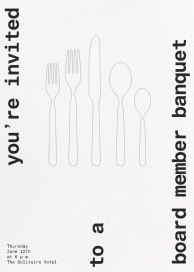 Utensils by Paperless Post