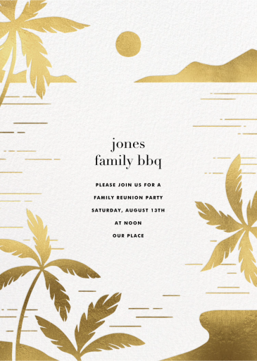 Moon Lagoon - Celebration Invitation by Paperless Post