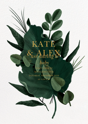 Herrgarde - Baby Shower Invitation by Paperless Post