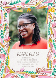 Primrose Path Photo - Birthday Invitation by Mr. Boddington's Studio