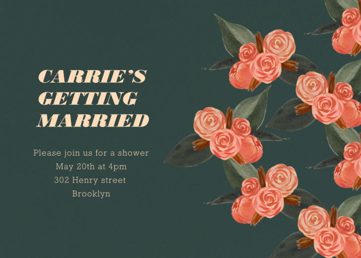 Rosebud - Invitation by Paperless Post