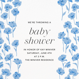 Magic Garden - Baby Shower Invitation by Carolina Herrera