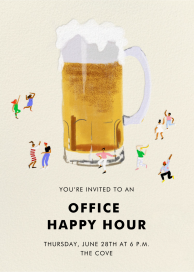 Head Start - Happy Hour Invitation by Carolyn Suzuki Studio