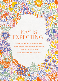 Elderberry - Baby Shower Invitation by Liberty