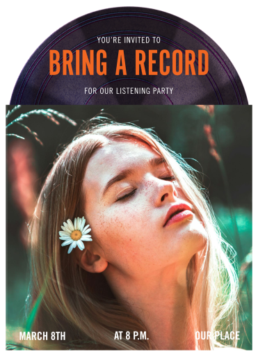 BYO Record - Party Invitation by Paperless Post