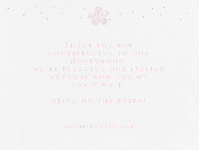 Blossoms on Tulle II (Thank You) by Oscar de la Renta