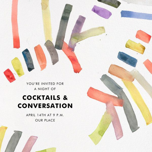 Sonnet - Party Invitation by Kelly Wearstler