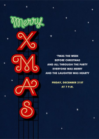 Xmas on the Strip by Paperless Post