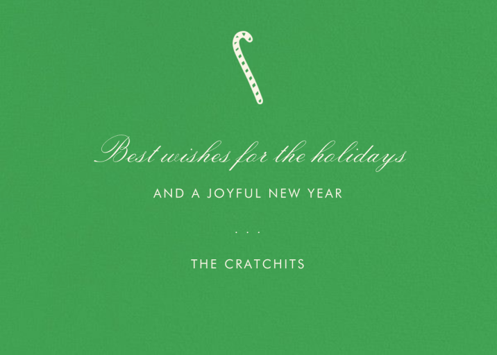 Full-Page Photo Horizontal (Double-Sided) - Holiday Card by Paperless Post - Back