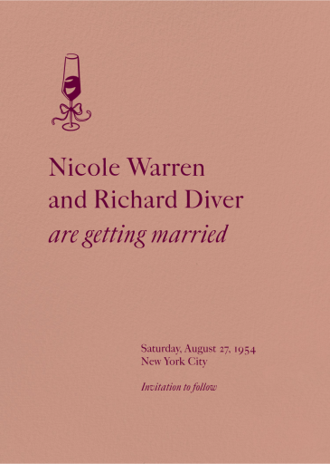 Adornment - Save the Date by Paperless Post