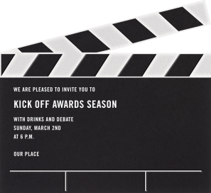 Movie Clipper - Get-Together Invitation by Paperless Post