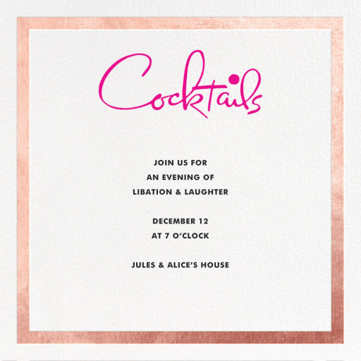 Classic Vintage - Bachelorette Party Invitation by kate spade new york