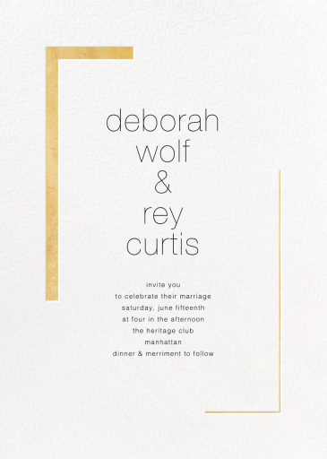 Ando - Wedding Invitation by Paperless Post