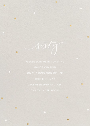 Milestone Dots - Birthday Invitation by Sugar Paper