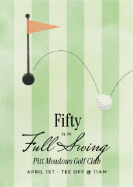 Putting Party - 50th Birthday Invitation by Paperless Post