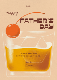Whiskey Sour - Father's Day Card by Paperless Post