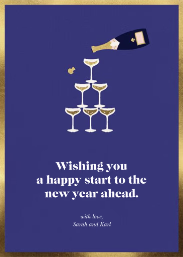 Tower Power - New Year's Card by kate spade new york